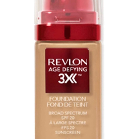 Revlon Liquid Foundation, Age Defying 3XFace Makeup, Anti-Aging and Firming Form - Picture 5 of 15